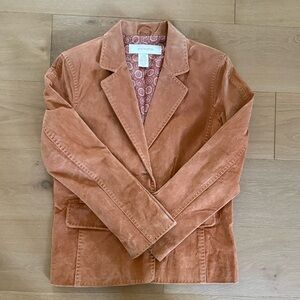 Vintage suede blazer New Frontier - Women's